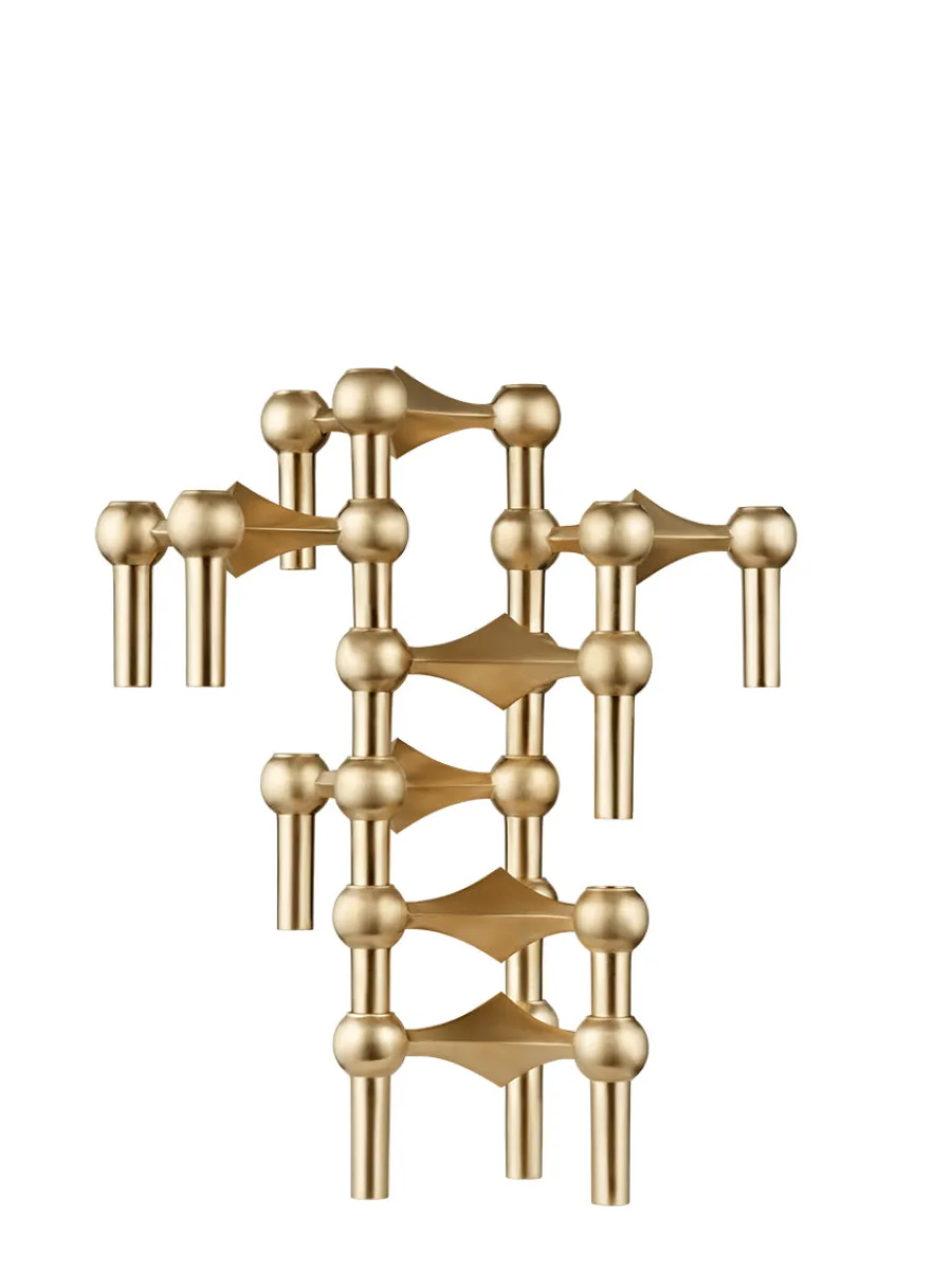Nagel Lysestage, messing fra<STOFF Nagel Best