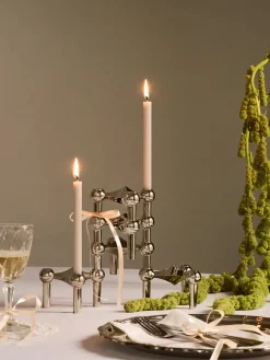 Nagel Lysestage, rosa guld fra<STOFF Nagel Discount