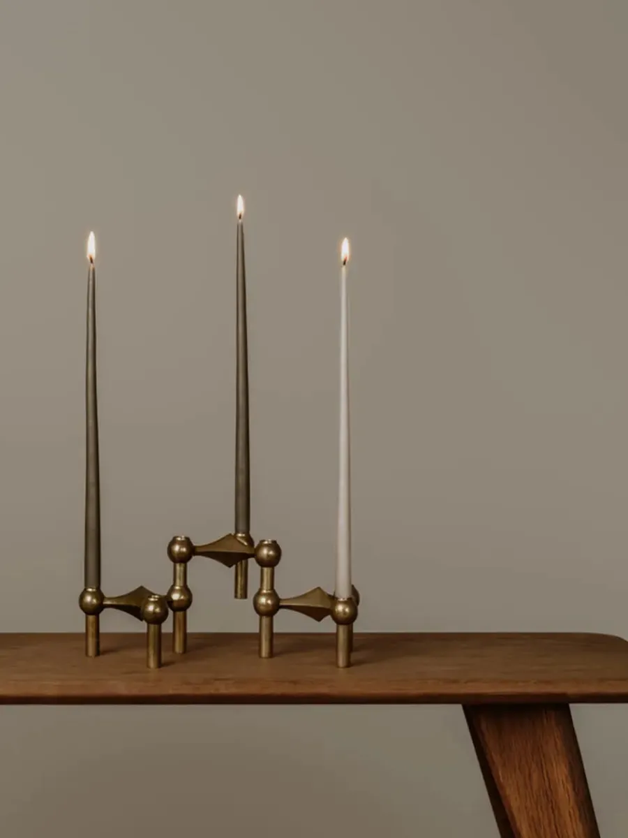 Nagel Lysestage, rosa guld fra<STOFF Nagel Discount