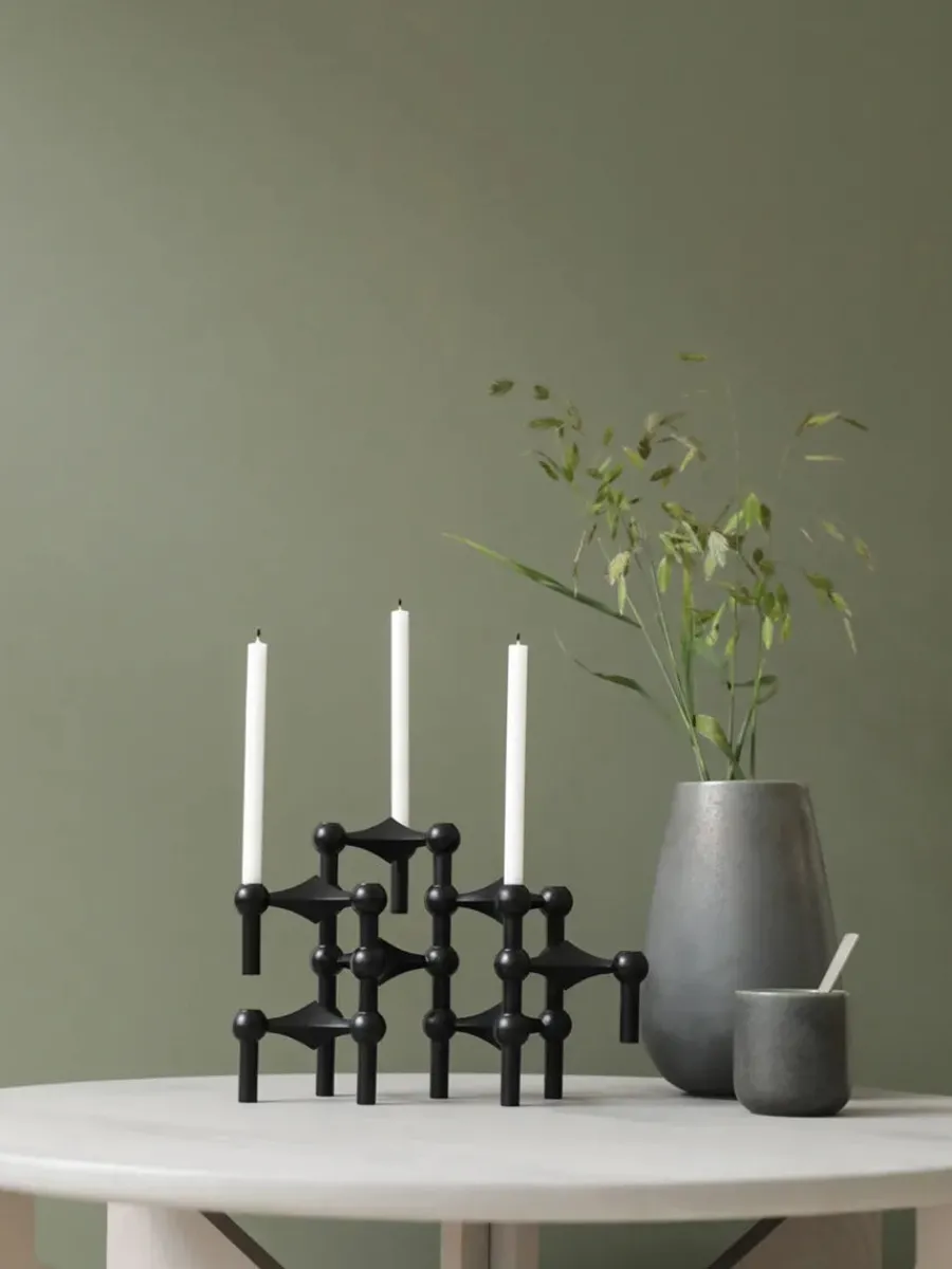 Nagel Lysestage, rosa guld fra<STOFF Nagel Discount