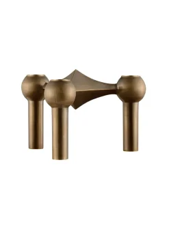 Nagel Lysestage, rosa guld fra<STOFF Nagel Discount