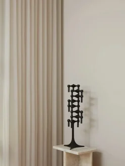 Nagel Lysestage, sort krom fra<STOFF Nagel Best