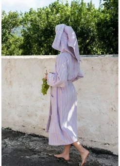 Naram badekåbe, Lilac & Neon Yellow fra<Bongusta