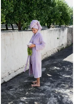 Naram badekåbe, Lilac & Neon Yellow fra<Bongusta