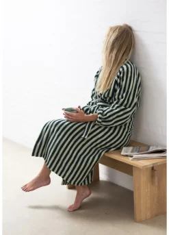 Naram badekåbe, Seafoam & Deep Teal fra<Bongusta Outlet