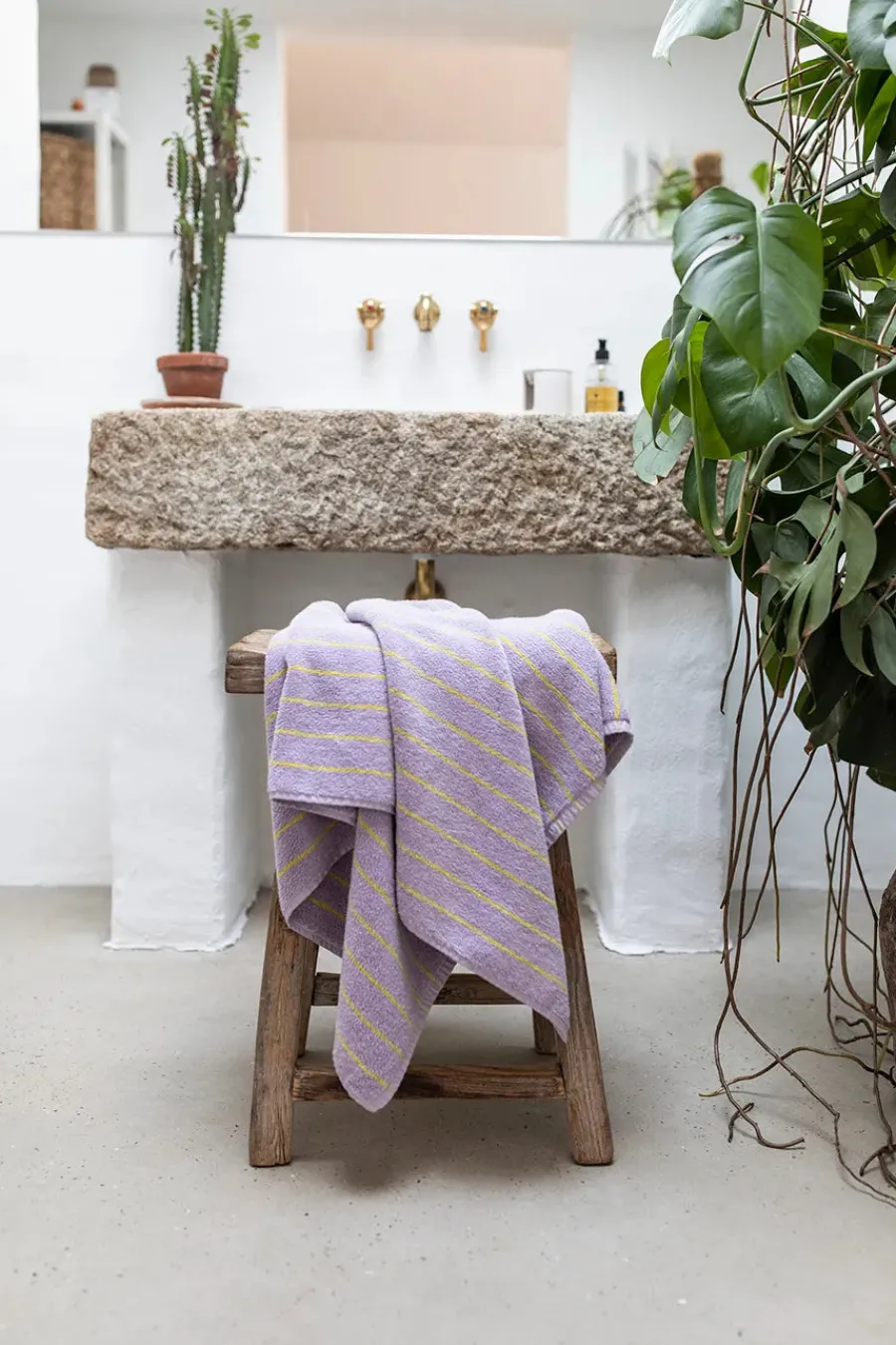 Naram towel - Coffee fra<Bongusta Outlet