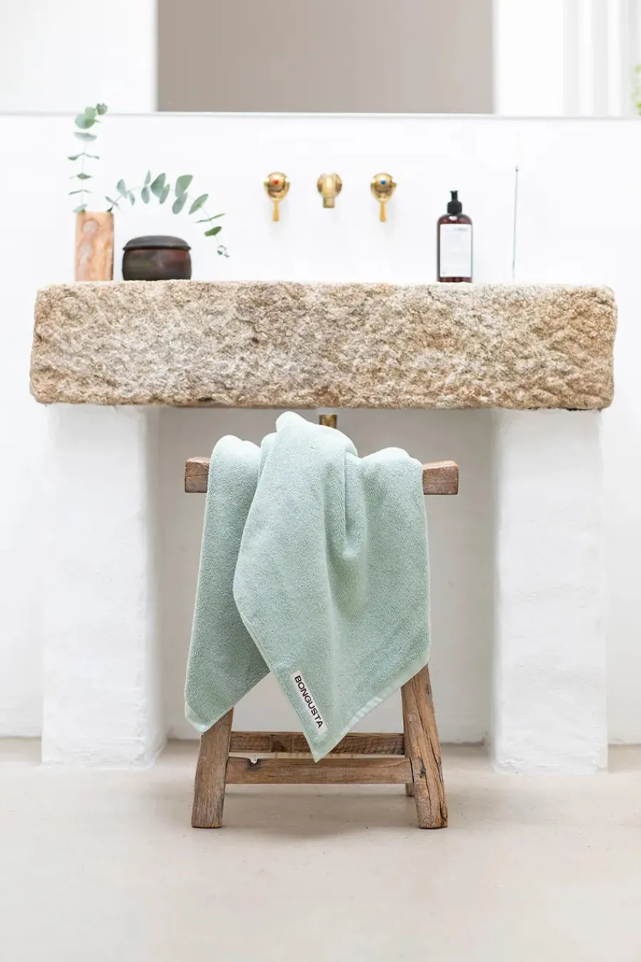 Naram towel - Coffee fra<Bongusta Outlet