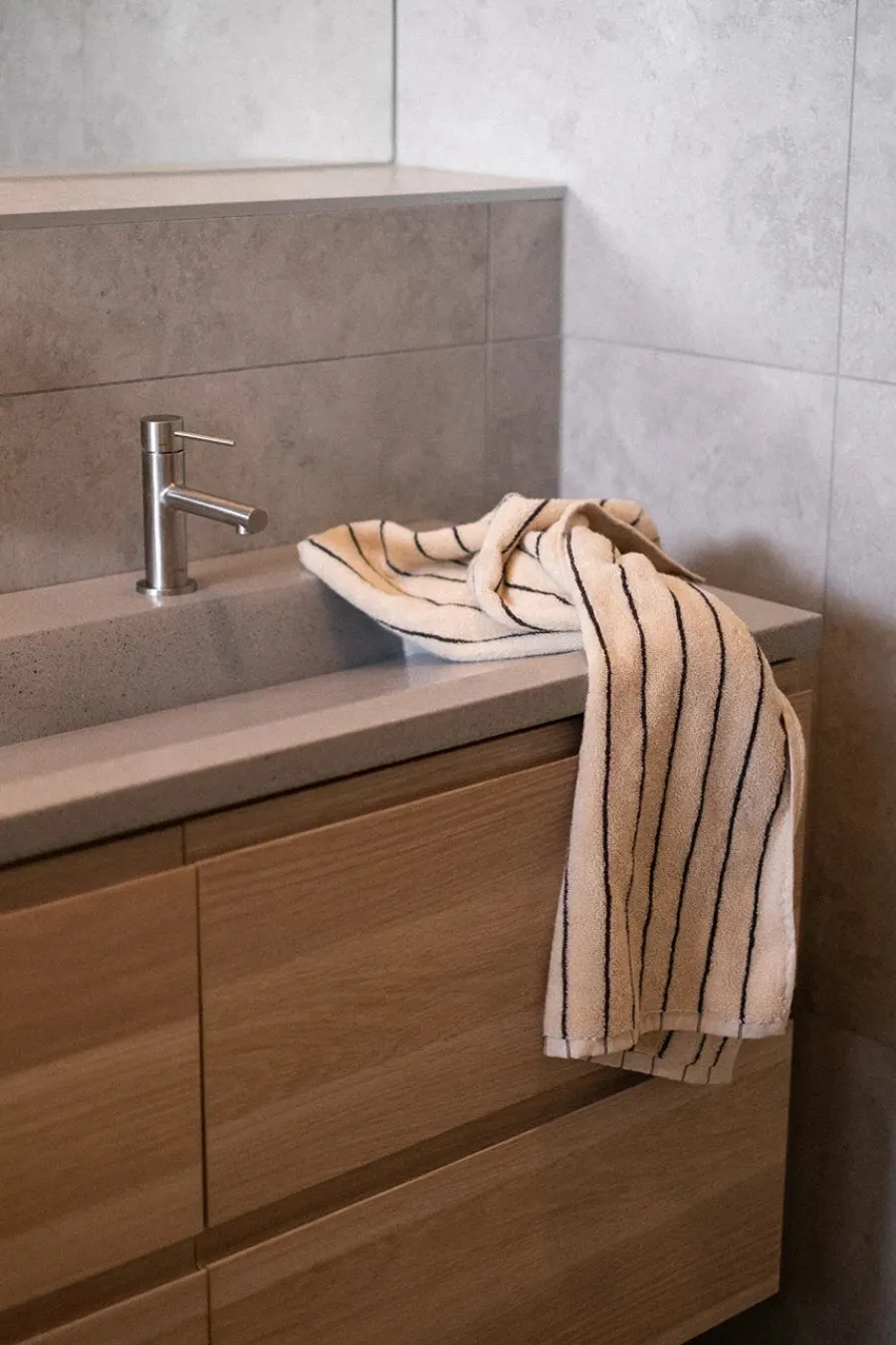 Naram towel - Coffee fra<Bongusta Outlet