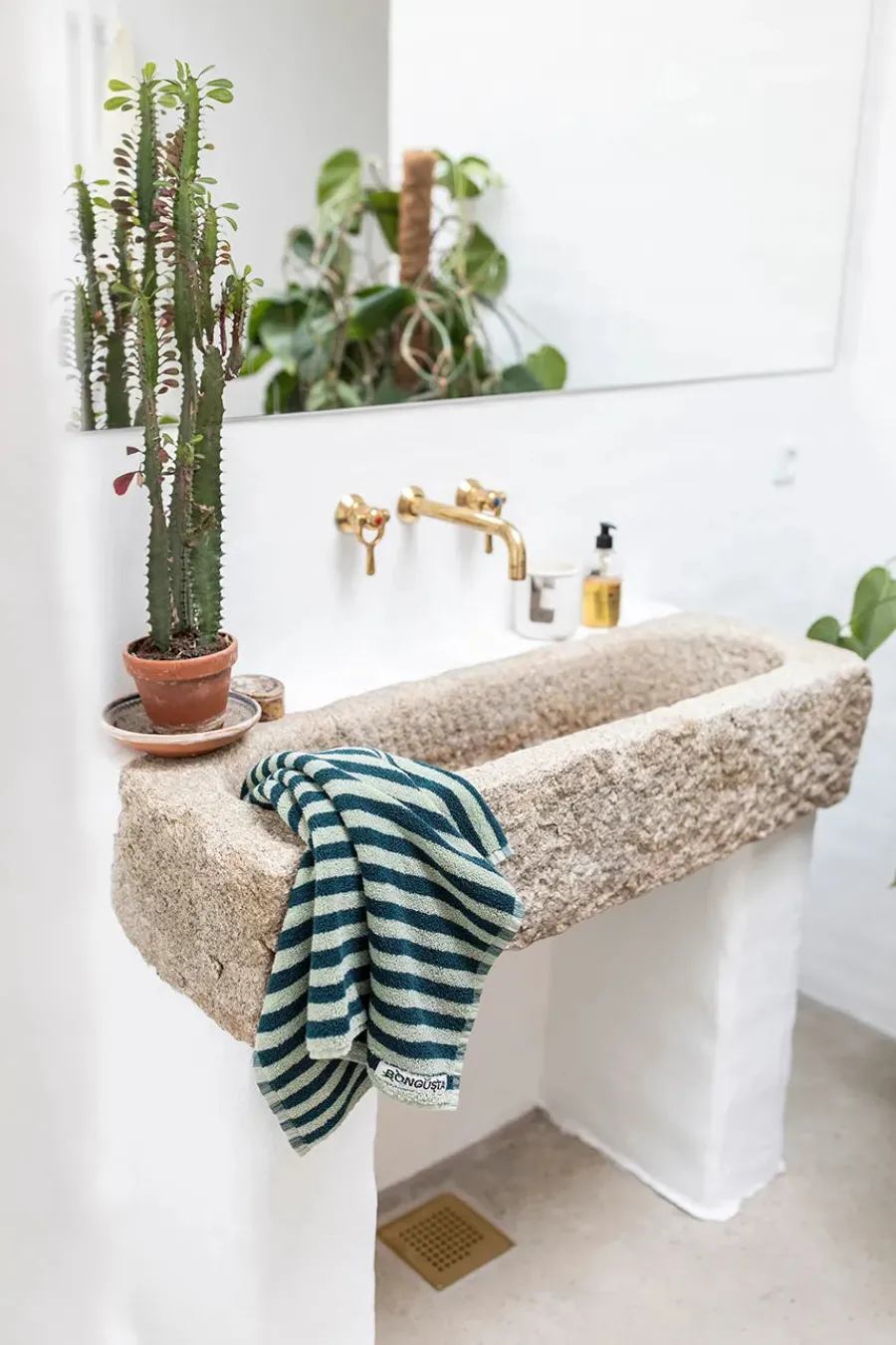 Naram towel - Coffee fra<Bongusta Outlet