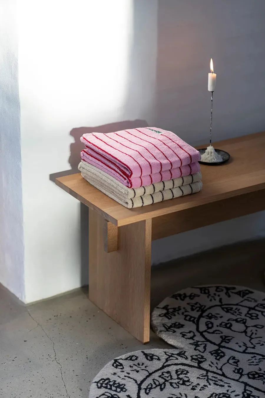 Naram towel - Coffee fra<Bongusta Outlet