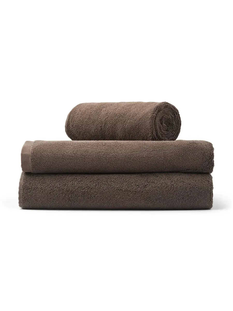 Naram towel - Coffee fra<Bongusta Outlet