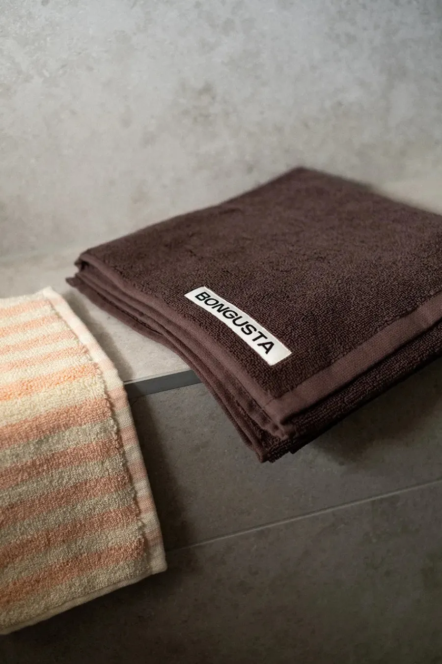 Naram towel - Coffee fra<Bongusta Outlet