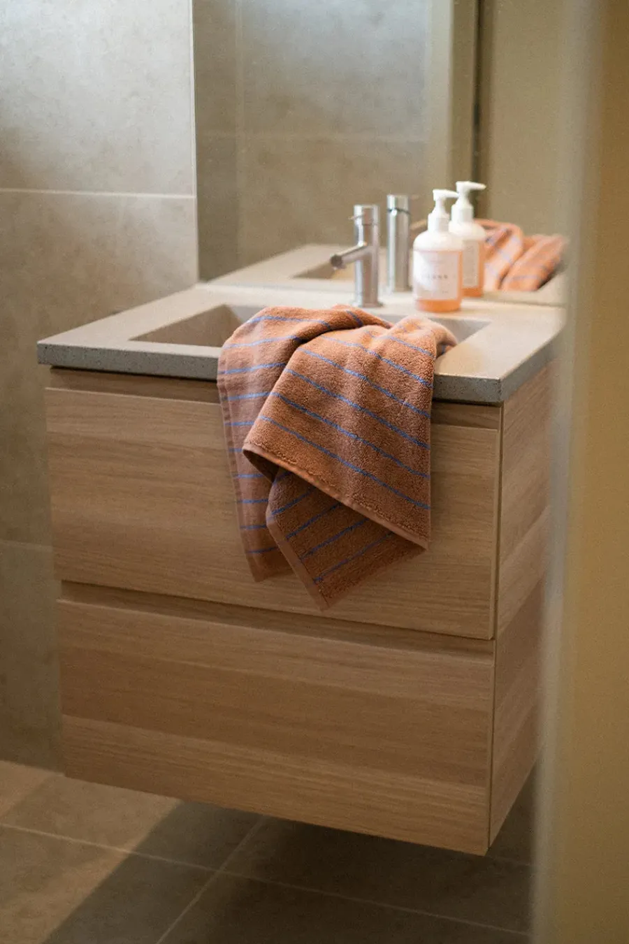 Naram towel - Coffee fra<Bongusta Outlet