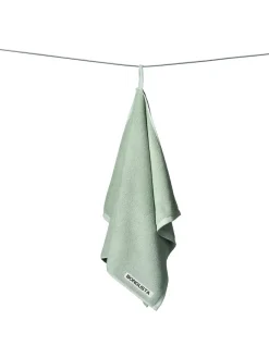 Naram towel - Lilac & Neon yellow fra<Bongusta Online