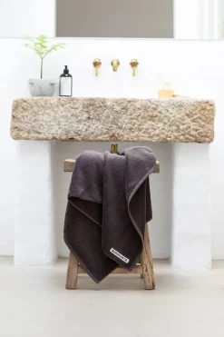 Naram towel - Moonbeam fra<Bongusta Outlet