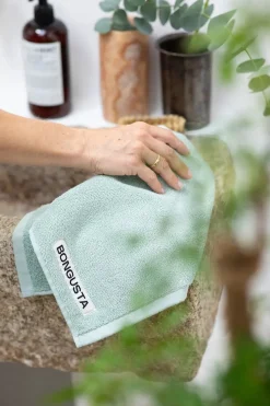 Naram towel - Silver Sage fra<Bongusta Sale