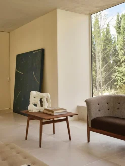 ND55 sofabord, valnød olie af Nanna Ditzel<Carl Hansen & Søn