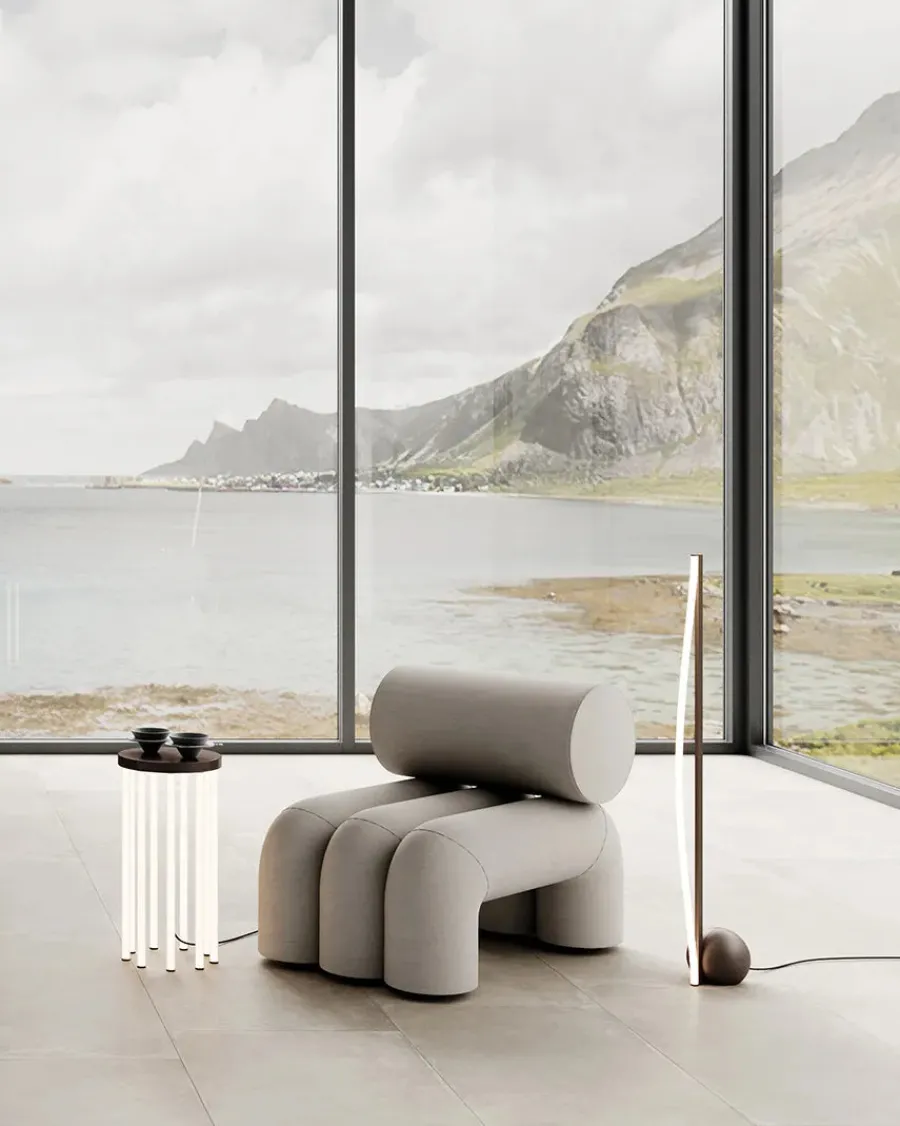 Neon Side Table, bronze fra<101 Copenhagen New