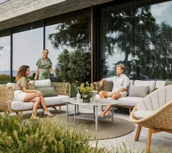 Nest 3-Personers Loungesofa, outdoor fra<Cane-line New