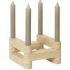 Newel Modular Candle Holder, lysestage sæt af 6 fra<Ferm Living Online