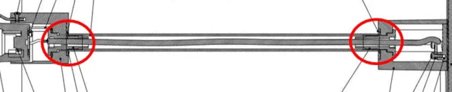 Nippel til PH 4/3 bordlampe fra<Louis Poulsen Best