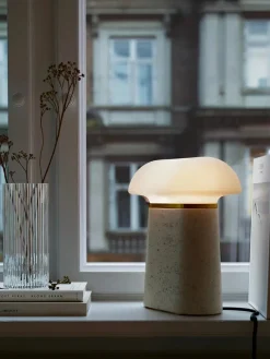 Nova Table Lamp, ivory fra<Woud Best