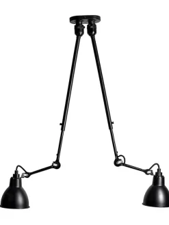 Nr. 302 dobbelt loftlampe fra<Lampe Gras Hot