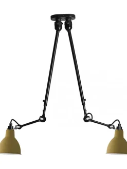 Nr. 302 dobbelt loftlampe fra<Lampe Gras Hot