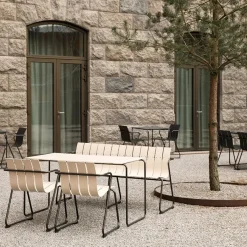 Ocean Havebord 140x70, burnt red fra<Mater Outlet