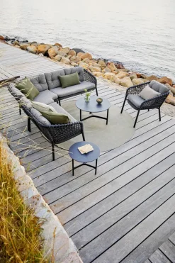 Ocean 2-pers. Sofa, højre modul, Soft Rope fra<Cane-line Clearance