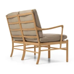 OW149-2 Colonial sofa eg olie, Terra-læder af Ole Wanscher<Carl Hansen & Søn Sale