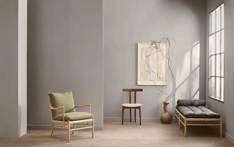 OW58 T-stolen af Ole Wanscher<Carl Hansen & Søn Hot