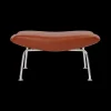 OX Skammel - Cera 905 læder i Russet Brown af Hans J. Wegner<Fredericia Furniture Discount