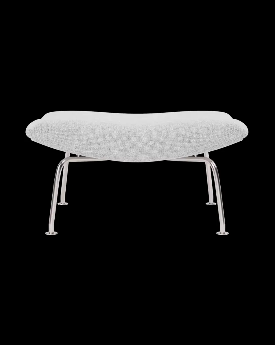 OX Skammel - Primo 88 læder i Sort af Hans J. Wegner<Fredericia Furniture Clearance