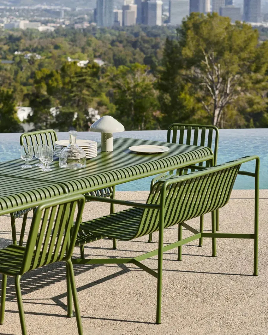 Palissade Table 170x90, Deep Blue fra<HAY