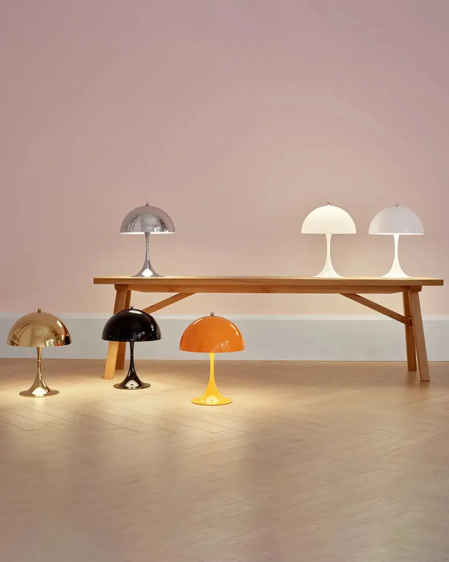 Panthella 250 bordlampe, hvid af Verner Panton<Louis Poulsen Best