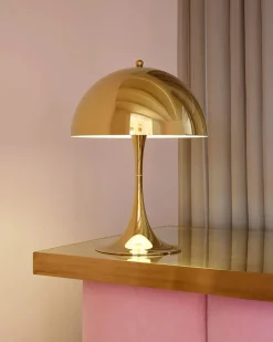 Panthella 320 bordlampe, messing af Verner Panton<Louis Poulsen Discount