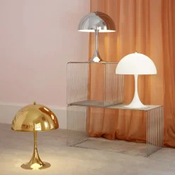 Panthella 250 Bordlampe, pale rose opal af Verner Panton<Louis Poulsen Clearance