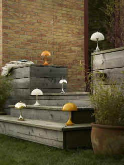 Panthella 160 Portable V3, opal beige af Verner Panton<Louis Poulsen New