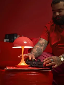 Panthella 160 Portable V3, opaque indigo af Verner Panton<Louis Poulsen Outlet