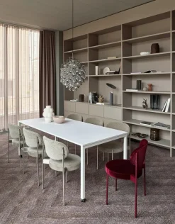 Panton Move spisebord, White af Verner Panton<Verpan New