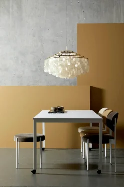 Panton Move spisebord, White af Verner Panton<Verpan New