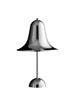 Pantop Portable bordlampe, Shiny Chrome fra<Verpan