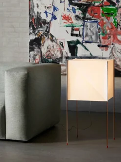 Paper Cube floor lamp fra<HAY Discount