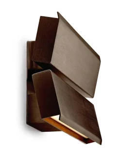 Papilio Double Væglampe, Dark Opal Chrome Limited Edition fra<Anour Clearance