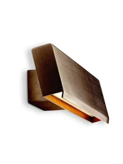 Papilio Single Væglampe, browned brass fra<Anour Hot