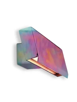 Papilio Single Væglampe, Dark Opal Chrome Limited Edition fra<Anour Clearance