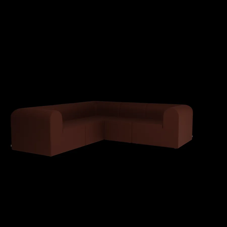 Paradigm 4-personers sofa med armlæn fra<Montana Outlet