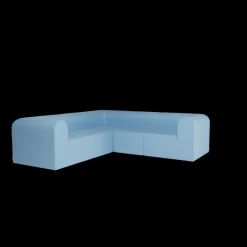 Paradigm 3-personers sofa med pouf venstre fra<Montana Clearance