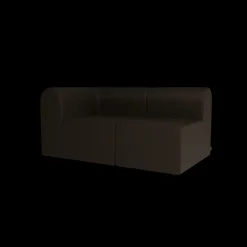 Paradigm 3-personers sofa med pouf venstre fra<Montana Clearance